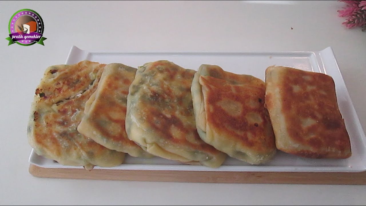 Maya yok Fırın yok! Bu şimdiye kadar yediğim EN LEZZETLİ! ???? EN KOLAY TAVADA SOĞANLI BÖREK TARİFİ????