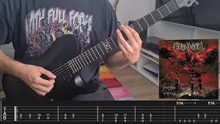 Cavalera - Troops Of Doom (Guitar Cover + Screentabs)