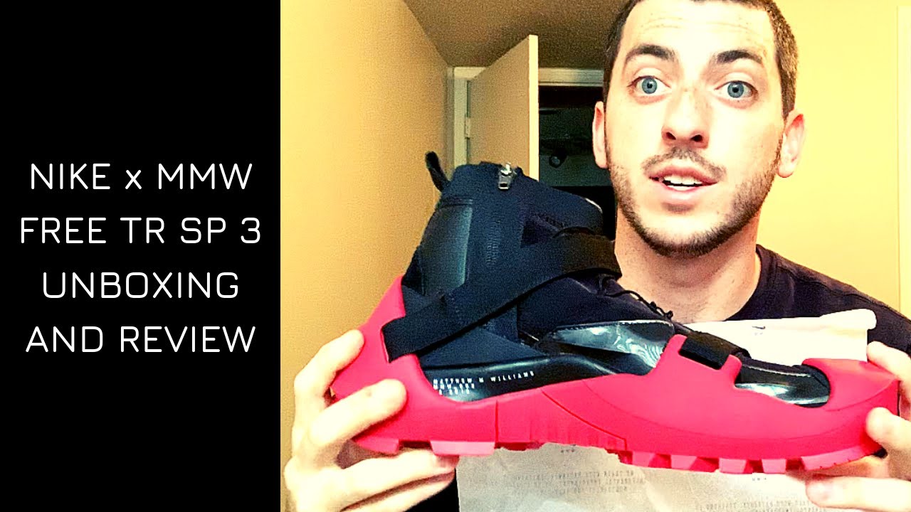 Nike TR 3 SP MMW Bred Unboxing Review -