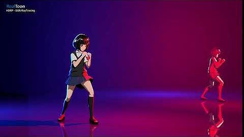 Ria Chan, Go! Fight! - RealToon HDRP - DXR/RayTracing (4k - 60)