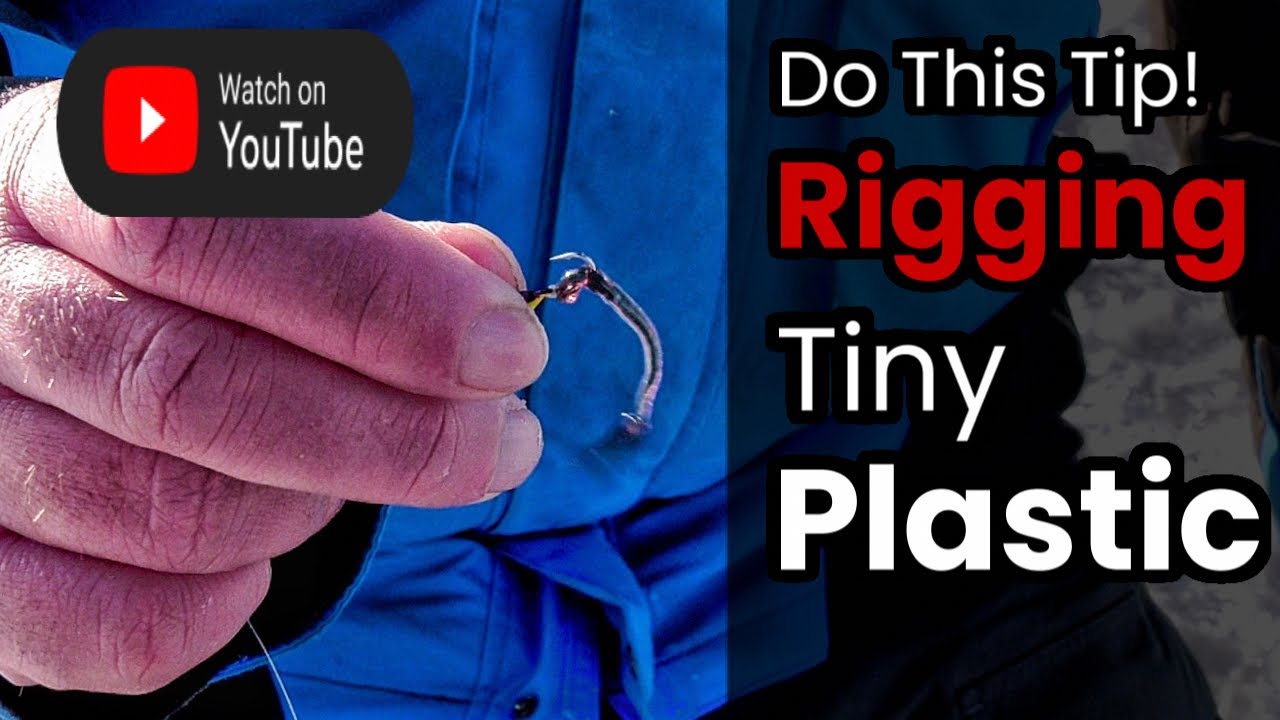 Rigging Tiny Soft Plastics on Small Jigs for Panfish