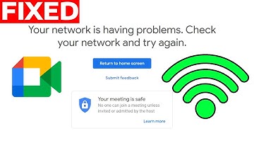 How To Fix Google Meet Network Connection Problem in Windows