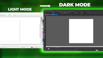 How to Enable Dark Mode in CorelDRAW | Quick and Easy Tutorial