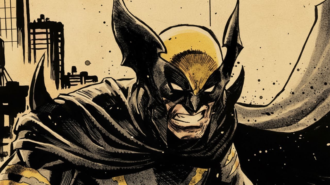 Версия Бэтмена в образе своего объединенного персонажа | Darkclaw