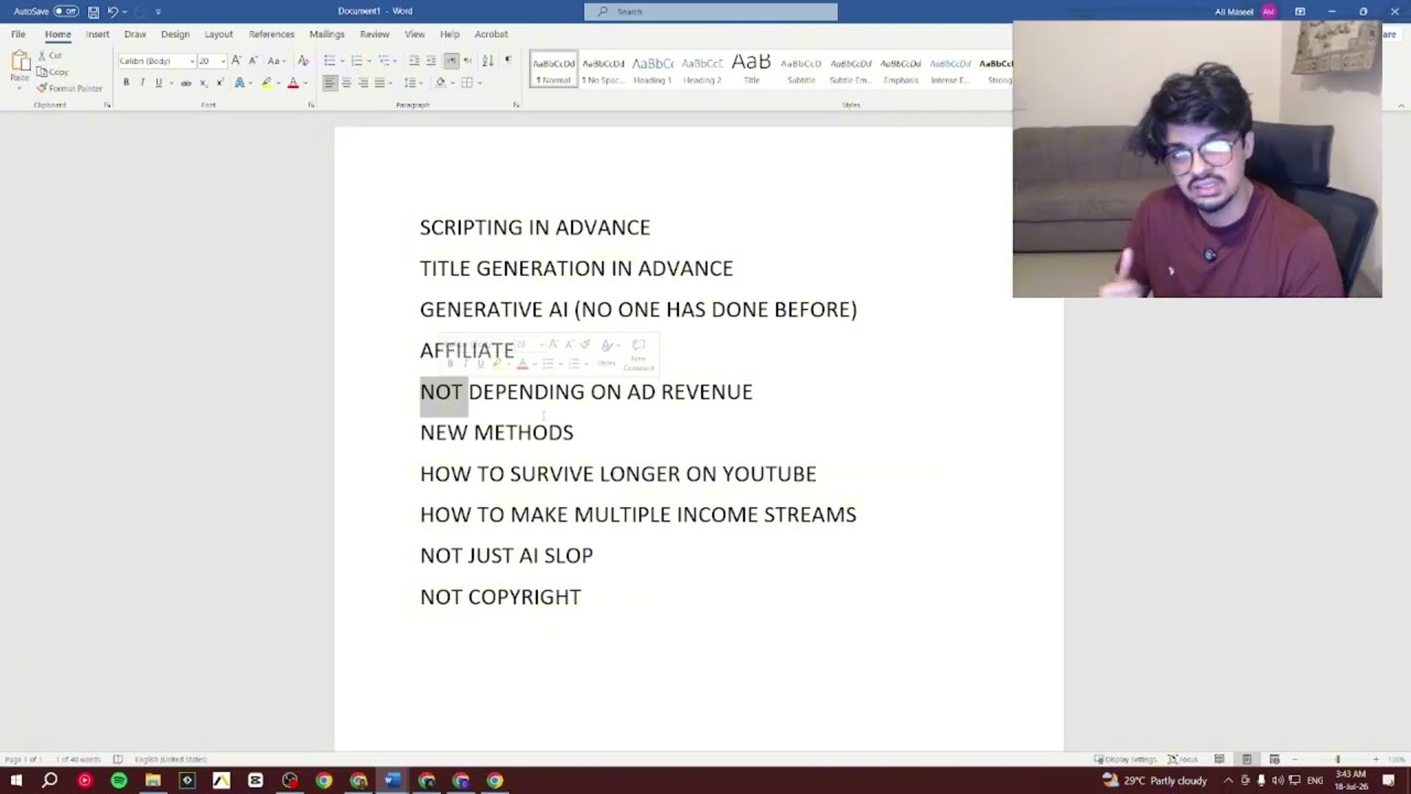YouTube Automation Mastery by Ali Maseel intro video
