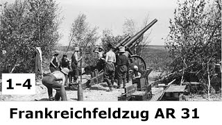 Auf nach Frankreich - Tagebuch eines Artilleristen im Westfeldzug 1940 / Teil 1 - 4