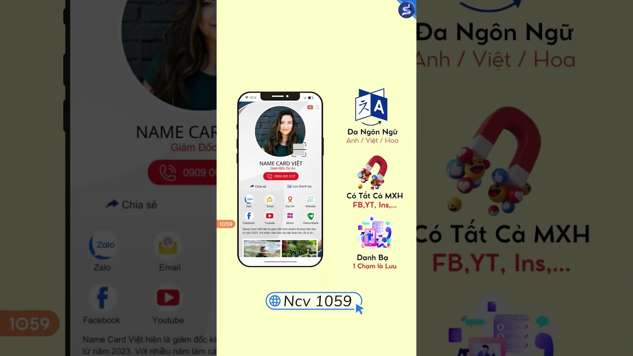 Đi gặp khách hàng quốc tế mà rụt rè đưa tấm danh thiếp giấy? 🤫 #NCV #DanhThiepNFC