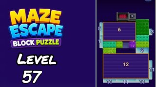 Maze Escape Level 57 Walkthrough