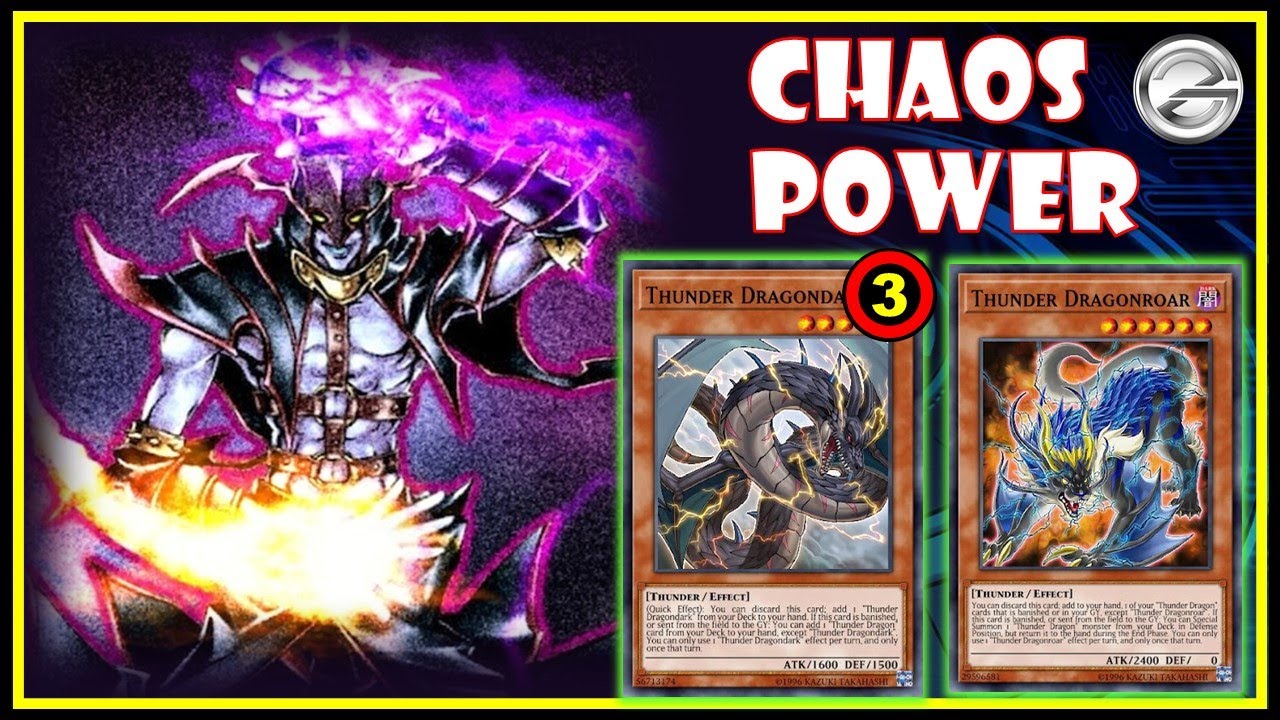 Yugioh Duel Links | Thunder Dragon Post Banlist - Use Chaos Sorcerer No Levianeer | 遊戯王デュエルリンクス