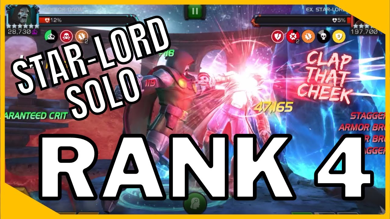 6 Star, Rank 4 Doctor Doom Claps Labyrinth Of Legends Star-Lord!