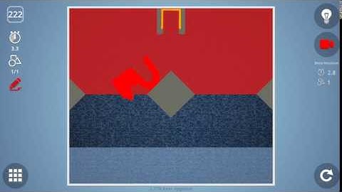 Check out how I solved level 222 in Brain It On! #BrainItOn