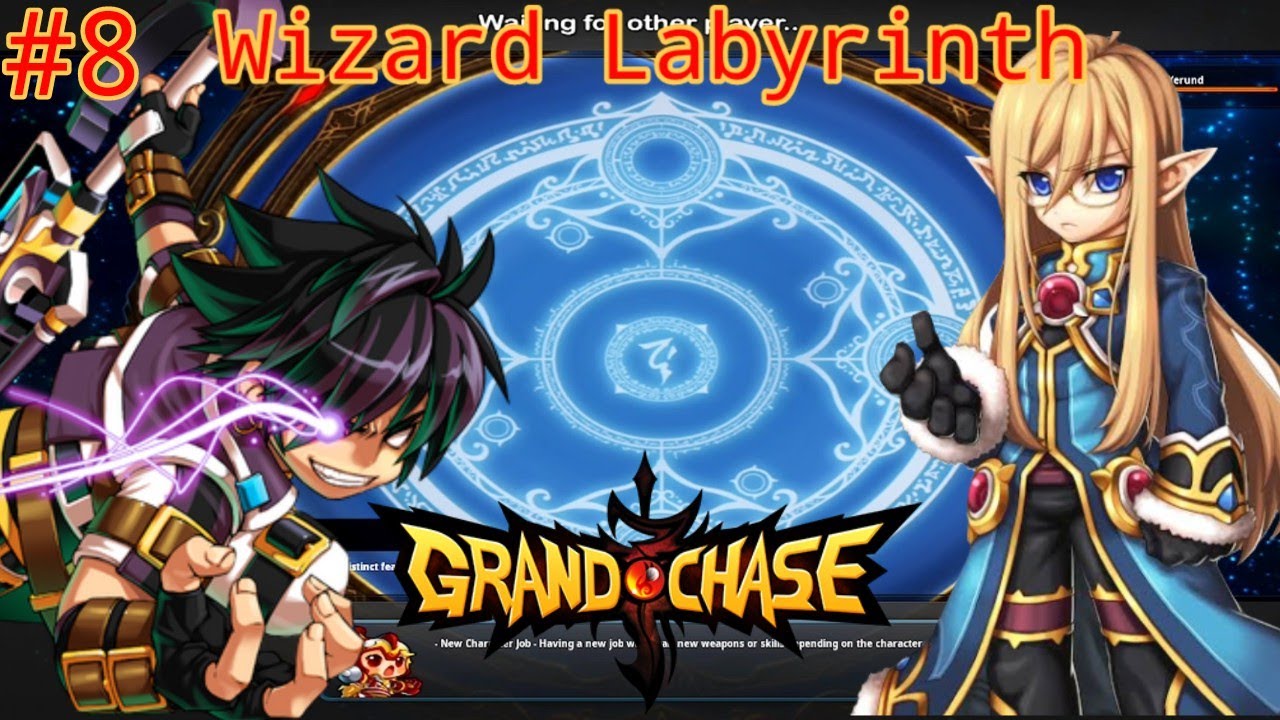 [GrandChase Classic] - Sieghart - Wizard Labyrinth Stage 8 - F2P