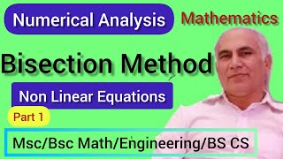 Bisection Method | Numerical Methods | Matlab | Bsc Math | Engineering Mathematics | Non Linear Eqs
