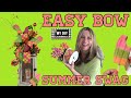 EASY MULTI RIBBON BOW | SUMMER LANTERN SWAG | FAKE POPSICLE DIY | DOLLAR TREE DIY | SO CUTE!