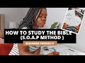 SOAP Bible Study METHOD 2021 -Easy Way To Study The Bible For Beginners