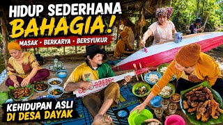 Anti-Stress Living in Borneo Forest: Bountiful Harvest & Traditional Big Cook