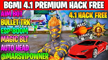 BGMI HACK 4.1 | BGMI 4.1 MOD APK | BGMI ESP HACK | BGMI NEW HACK TODAY | HOW TO HACK BGMI HACK