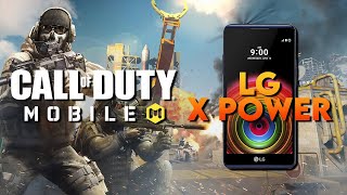 COD Mobile en el LG X Power | Prueba de rendimiento