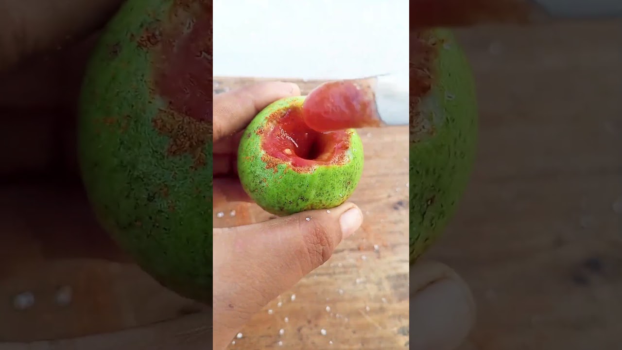 small size guava 😍🤤 #reels #guava