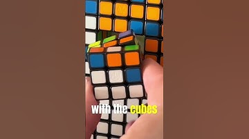 Making a Cube mosaic every day #speedcubing #shorts #art