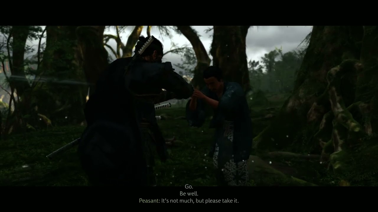 Ghost of Tsushima | Ghost armor, helping peasant from Mongol captivity