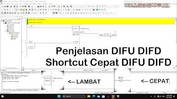 Apa Itu DIFU dan DIFD Instruksi Differential Up dan Differential Down CX Programmer (Basic PLC)