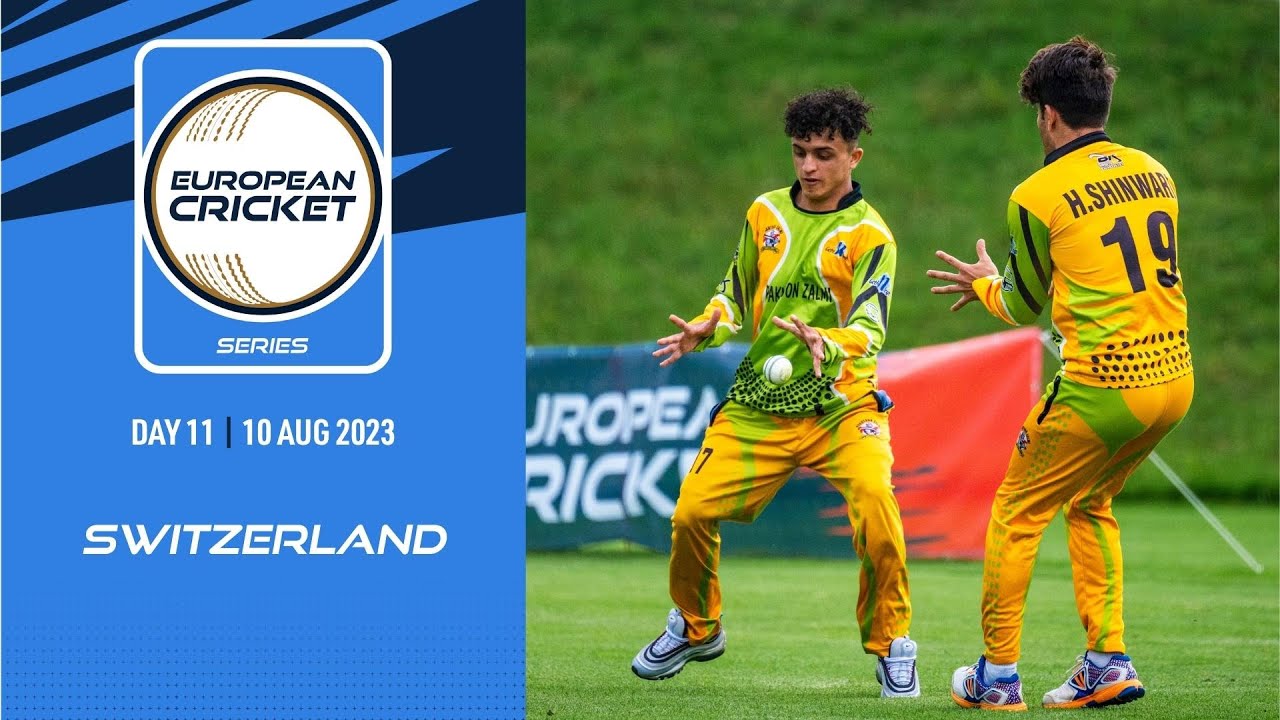 🔴 ECS Switzerland, 2023 Day 11 T10 Live Cricket European Cricket