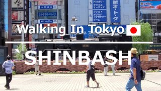 【4k】Ｗalking in Tokyo Shinbashi