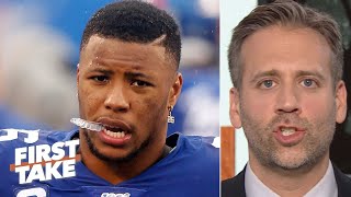 Saquon Barkley is in danger if Giants continue to play him - Max Kellerman | First Take