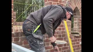 the fine art of brickwork  - Cross Weave panel