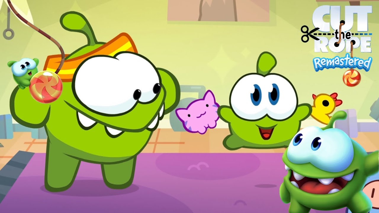 Do you remember about Cut the Rope Remastered? 🥰 Om Nom is back