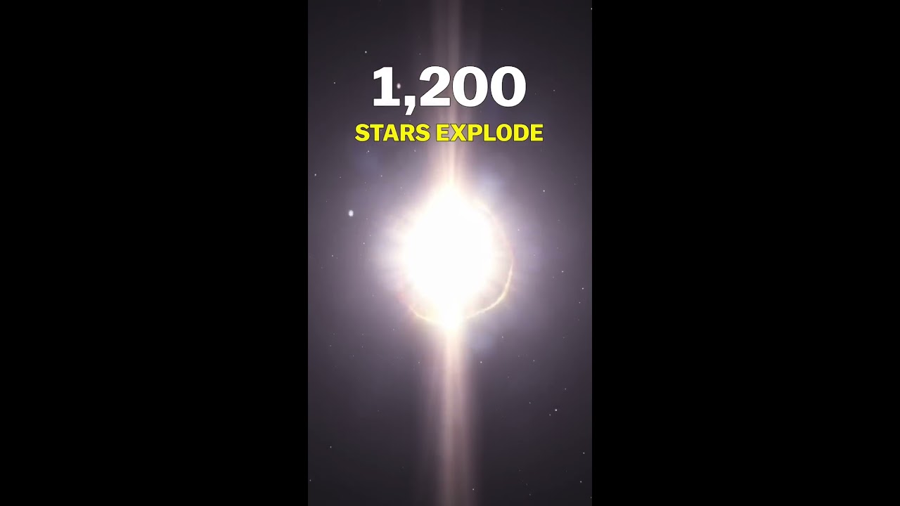 This Is What Happens In The Universe EVERY SECOND Space Spacefacts