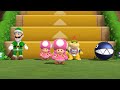 Step It Up Series 7 Wins Battle - Santa Luigi vs Toadette vs Bowser jr. vs Chain Chomp Mario Party 9