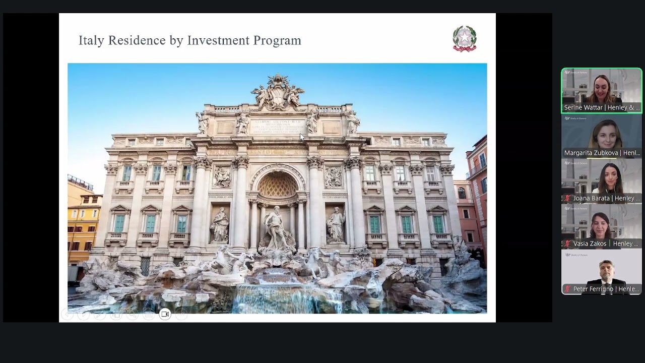 Henley & Partners Global Residence by Investment (RBI) Webcast — Key Takeaways (2025)