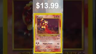 Top 5 Most Expensive Magmar Cards! #pokemon #fyp #cool #five #love #shorts #top10 #top5 #tcg #ten