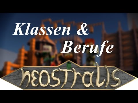 Minecraft - Neostralis - Anleitung zum Berufs- und Klassensystem