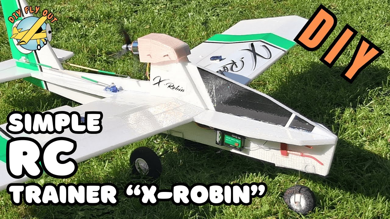 Want to learn RC flying without breaking propellers?  This RC airplane is perfect!