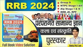 RRB2024 GK/GS2024/परंपरागत सामान्य ज्ञान ( पुरस्कार ) BY-NEHA MA'AM