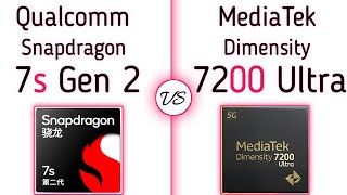 Snapdragon 7s Gen 2 vs Dimensity 7200 Ultra || what's a better For Mid-range Gaming !?
