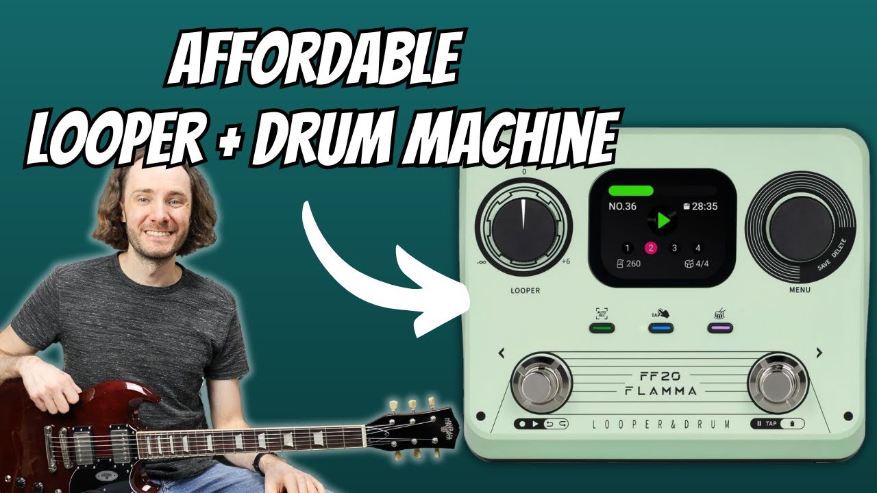 How good is the Flamma FF20 Looper and Drum Pedal? - YouTube