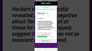 GRE vocabulary learning  game App 🎮 MAGOOSH GRE screenshot 1