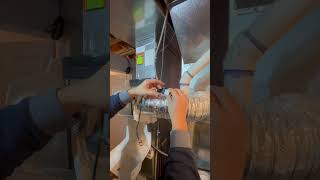 Changing humidifier solenoid! #diy #shorts