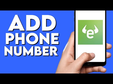 How To Add Phone Number To Etoro Account