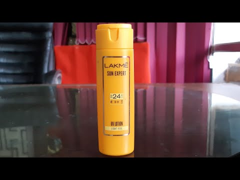 Lakme sun expert spf 24 pa++ uvb uva sunscreen for summers review, best & 97%protection from sunrays