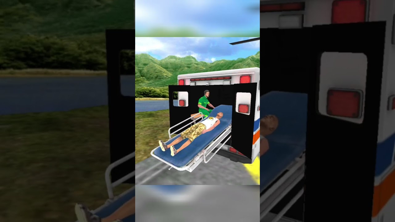 very serious patient in forest transfer with hospital 