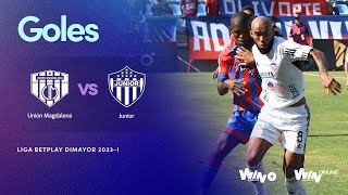 Unión Magdalena vs. Junior (goals) | Liga BetPlay Dimayor 2023-1 | Matchday 10