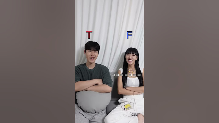 T랑 F구별하는 방법 #shorts