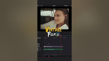 Vintage film look in DaVinci Resolve
