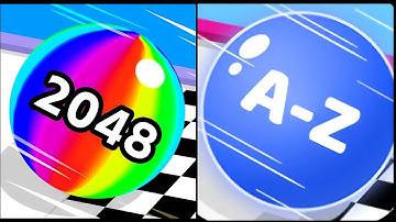 Ball Run 2048 AZ Ball Run VS All Levels Gameplay Walkthrough (Android Ios) Part 2