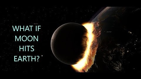 What If Moon Hits Earth ? | Universe Sandbox